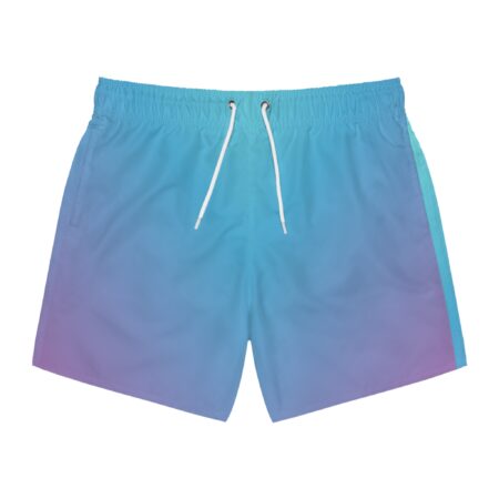 Turquoise Swim Trunks (AOP)