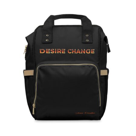 Black Multifunctional Backpack