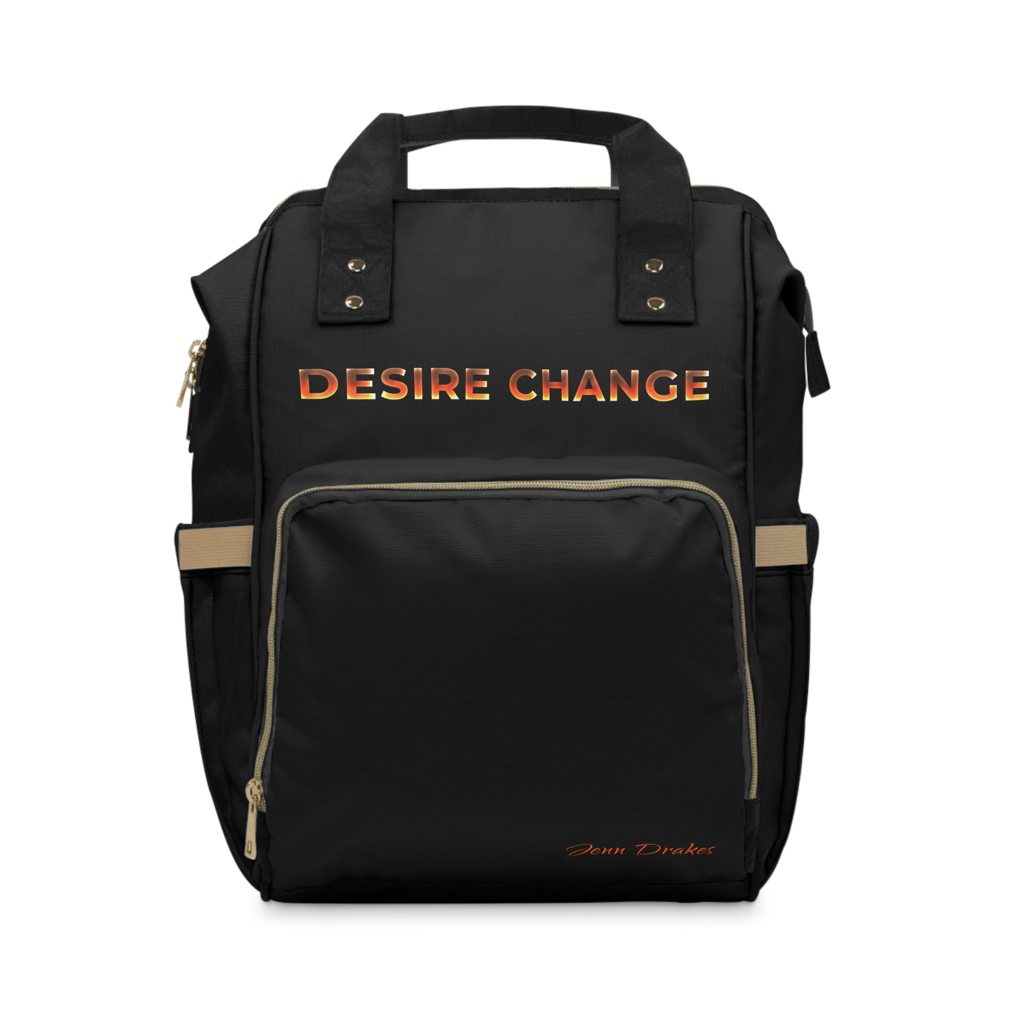 Black Multifunctional Backpack