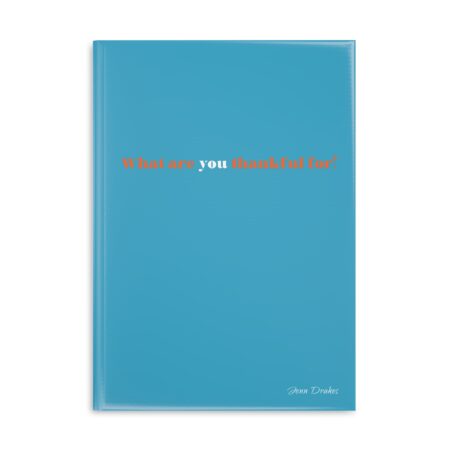 Blue Hardcover Notebook with Puffy Covers