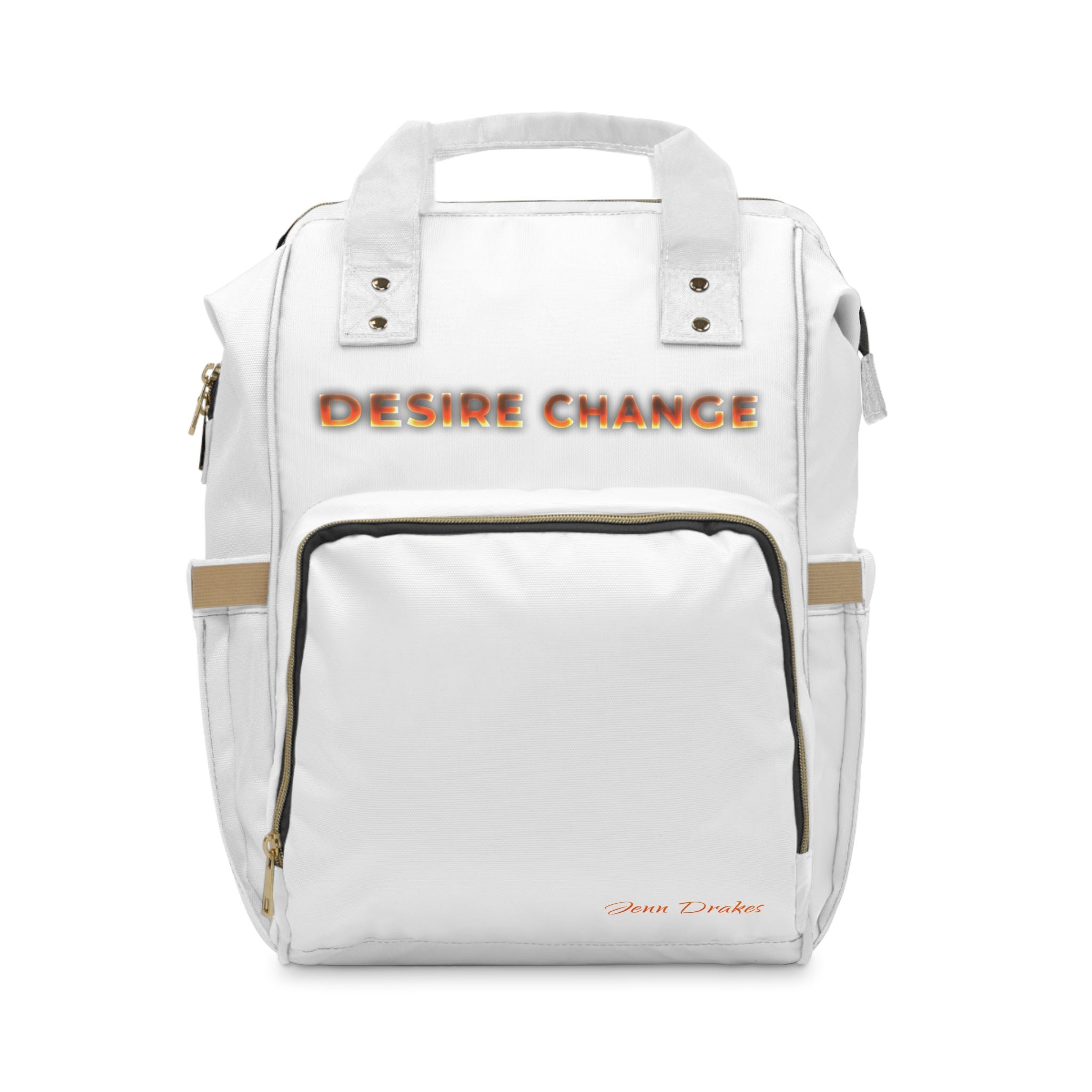 White Multifunctional Backpack