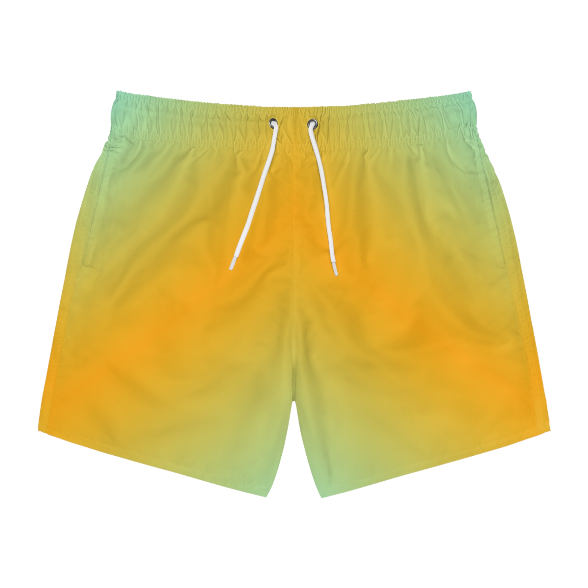 Orange Swim Trunks (AOP)