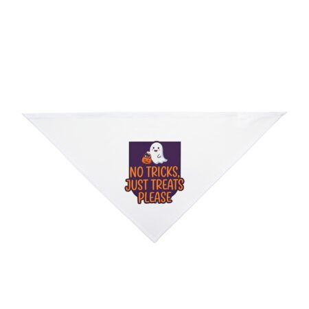 Halloween Pet Bandana | Halloween Pet Costume - White